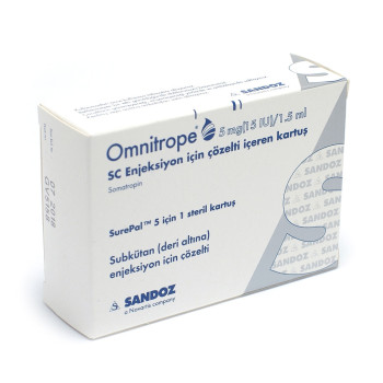 OMNITROPE 5MG (15IU)